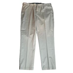 Brooks Brothers Advantage‎ Chino Clark Pants Mens 40x32 Grey Flat Front Straight